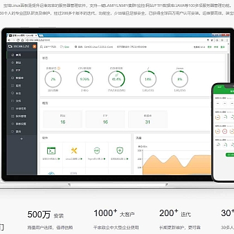 常见的国内外Linux服务器运维面板汇总