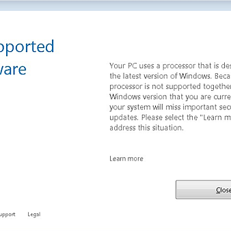 强迫用户升Win10?旧版Windows放弃对新CPU更新支持-移动搜索