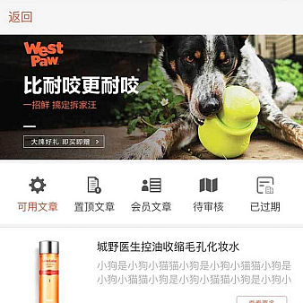 简单的新闻列表页面wap模板