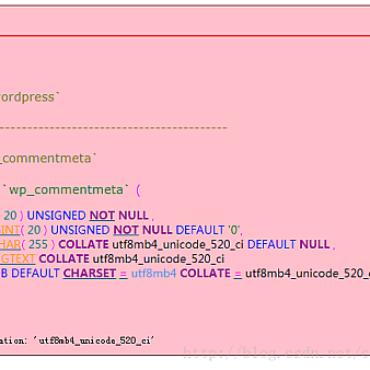 wordpress导入数据错误MySQL返回:#1273 - Unknown collation: 'utf8mb4_unicode_520_ci'