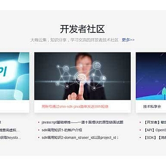 div css技术社区新闻资讯列表布局