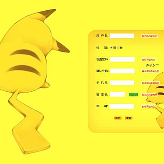 js用户注册表单验证代码