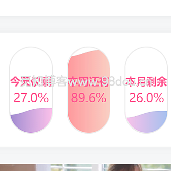 wordpress给侧边栏添加一个当前时间进度效果小工具